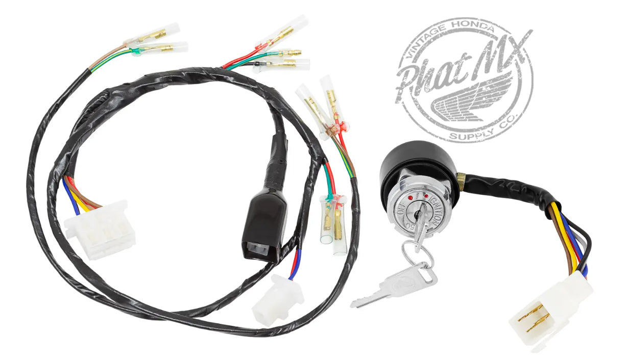 (temp sold out) Z50 1969-1970 Wire Harness + Key Kit