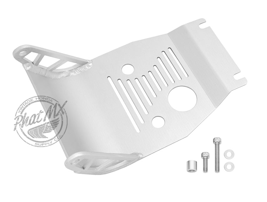 TBParts KLX110 Skid Plate Silver