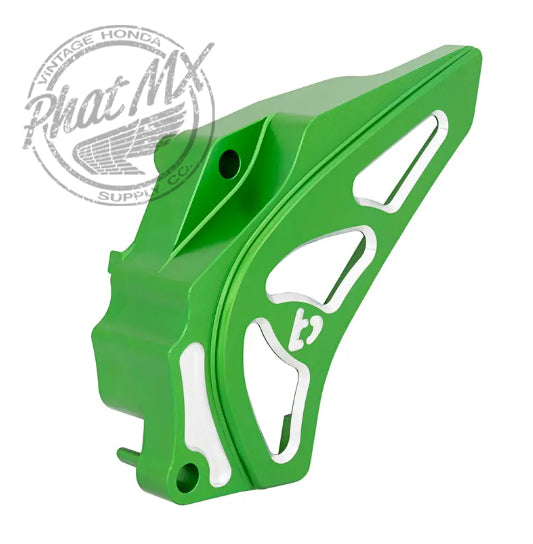 KLX140 Billet Sprocket Cover Green