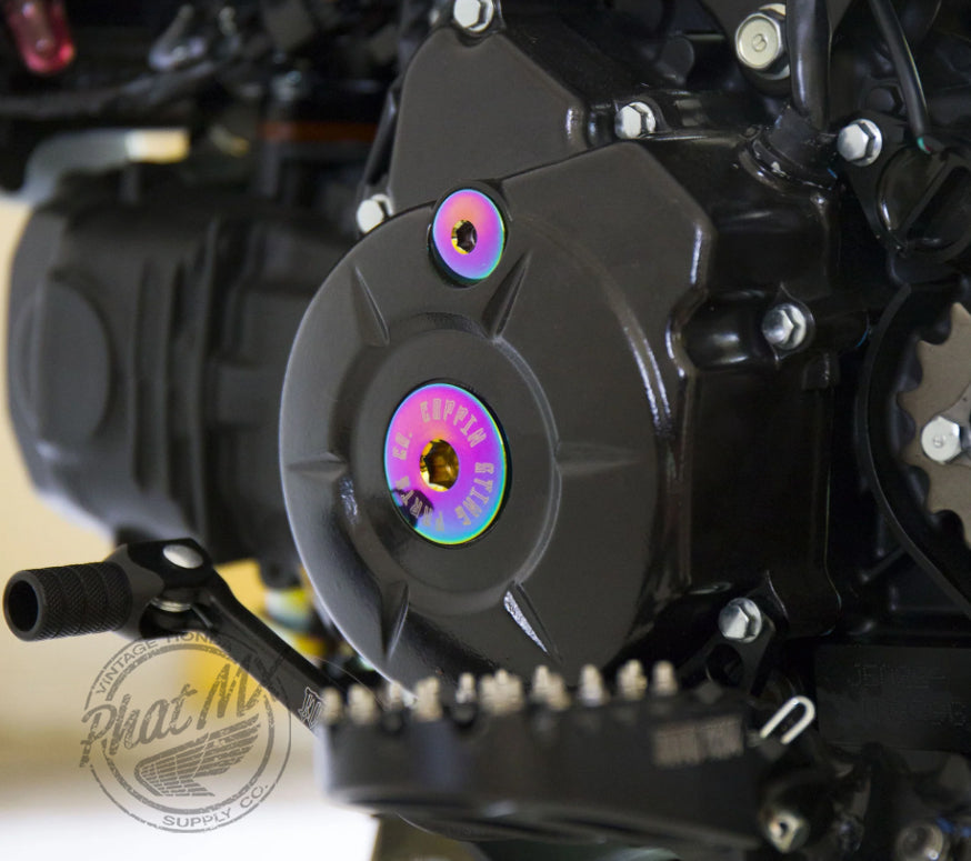 CRF110 Billet Motor Plugs Coppin Sting