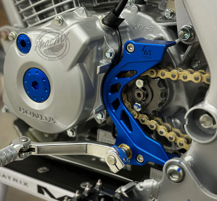 FM CRF125 Shift Brace & Sprocket Guard