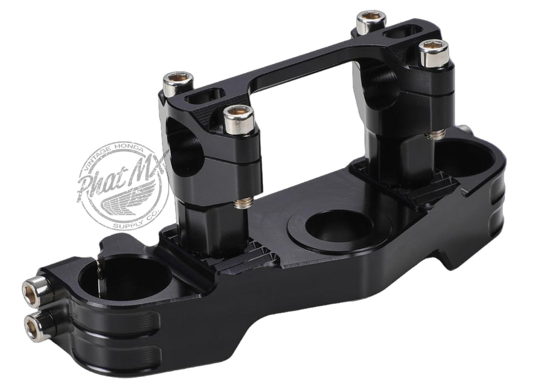 PMX TTR110 Aluminum Top Triple Clamp Black