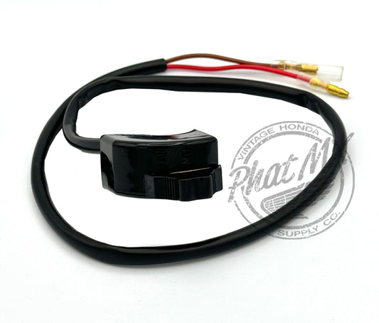 Reproduction Black Z50 Headlight On/Off Switch 1972-1978