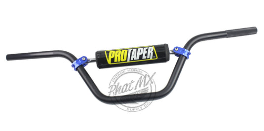 (Temp sold out) Pro Taper Style Bars Black w/ Blue