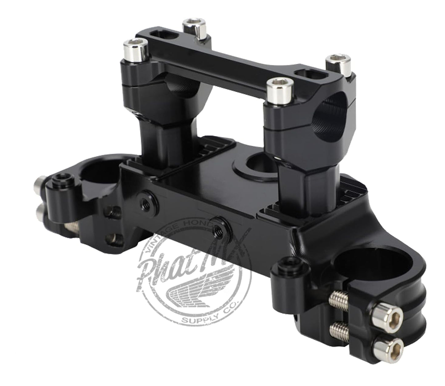 PMX CRF110 Aluminum Top Triple Clamp Black