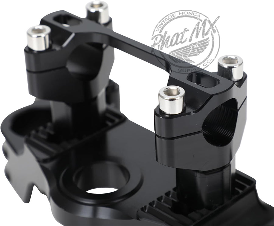 PMX CRF110 Aluminum Top Triple Clamp Black