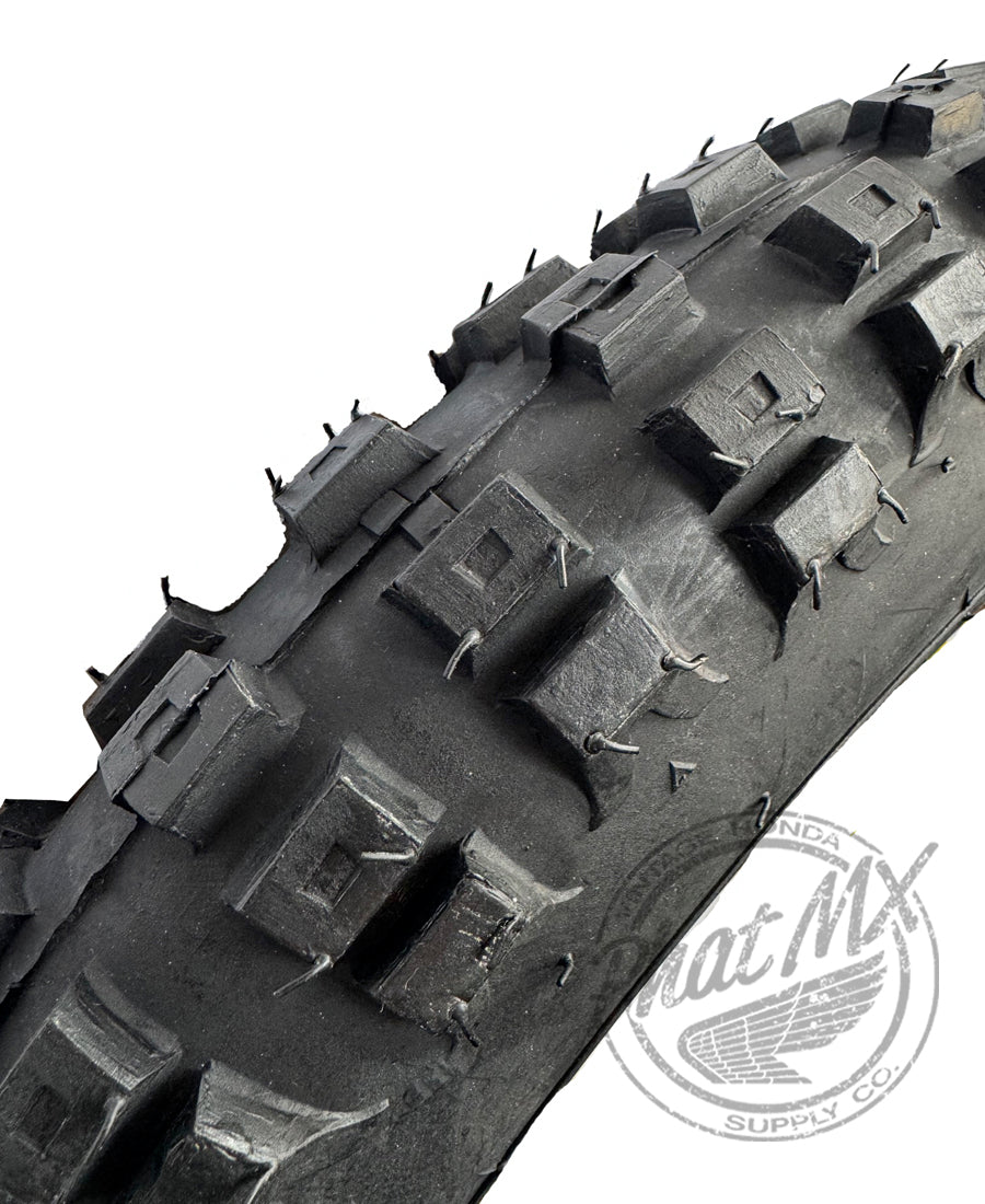 3.00 x 14 Knobby Tire & Tube Combo