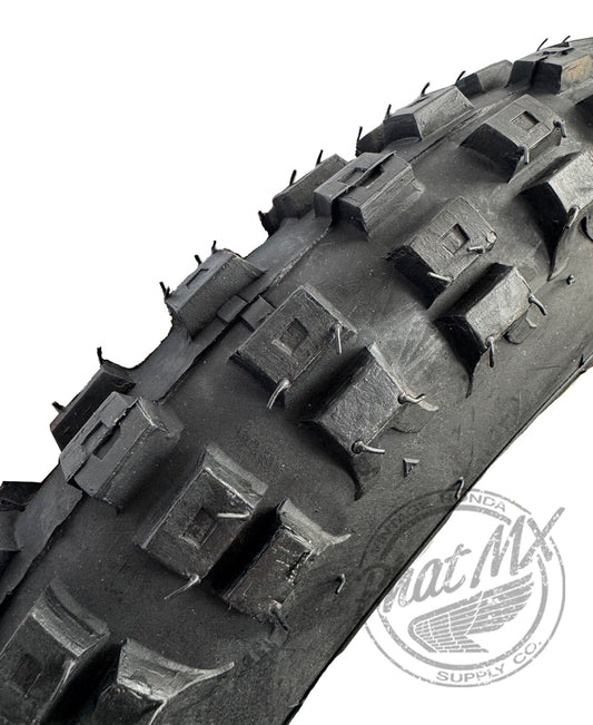 3.00 x 14 Knobby Tire & Tube Combo