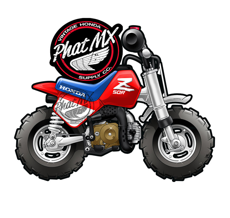 Honda Z50 1988 Decals / Sticker