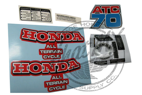 (temp sold out) ATC70 1979 Decal Kit