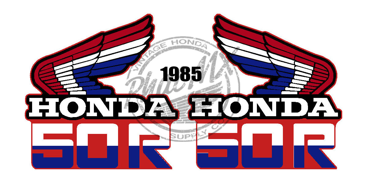Z50R 1979-1987 Tank Decals