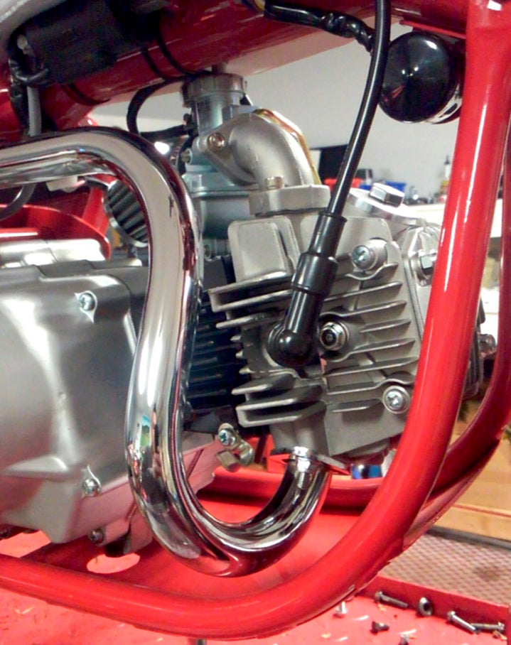 Z50 Polished Exhaust K0-K2 1969-1971