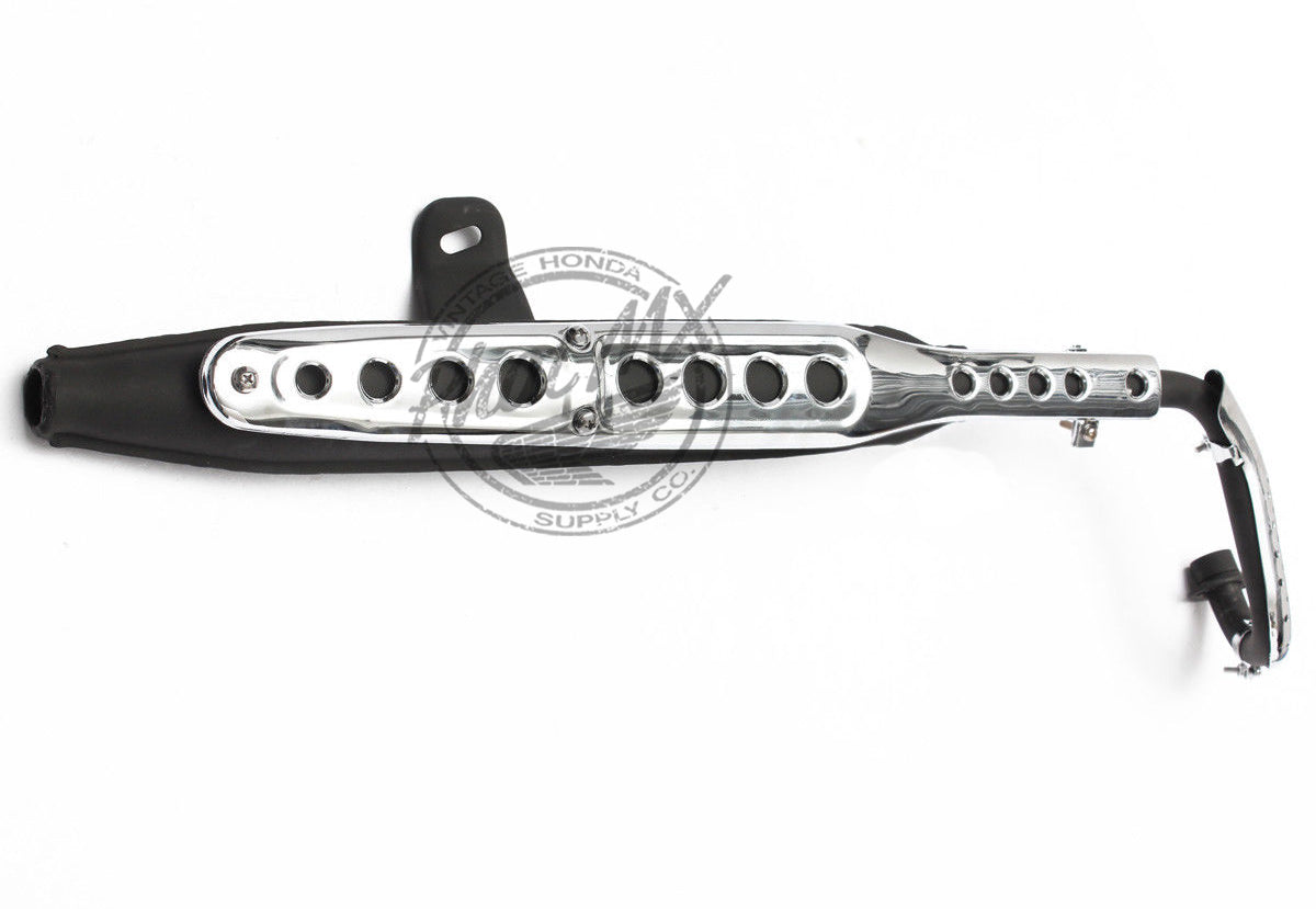 Reproduction CT70 Exhaust (# 7 black)