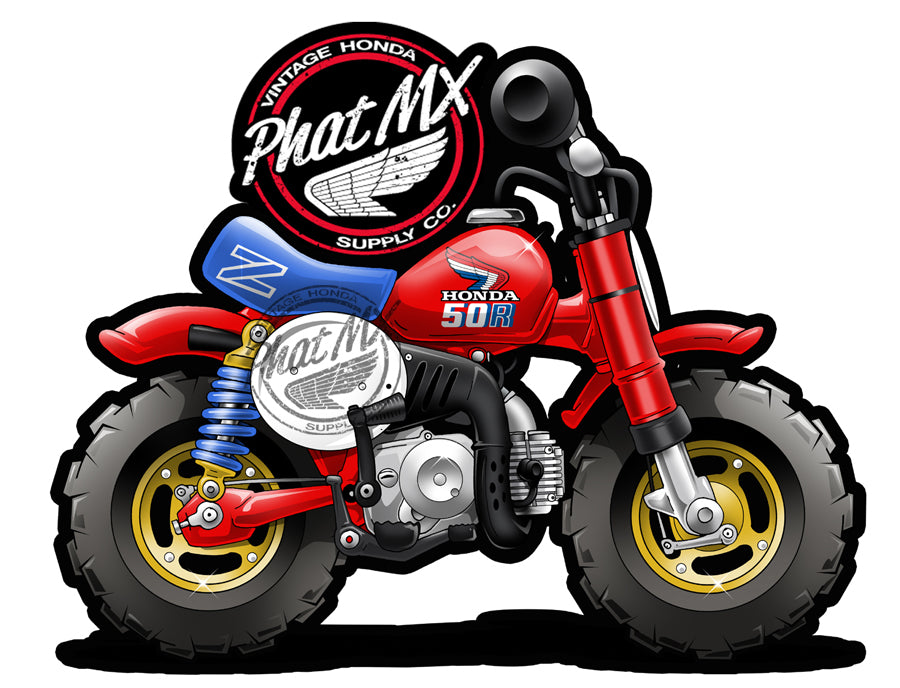 Honda Z50R 1986 Decals / Stickers