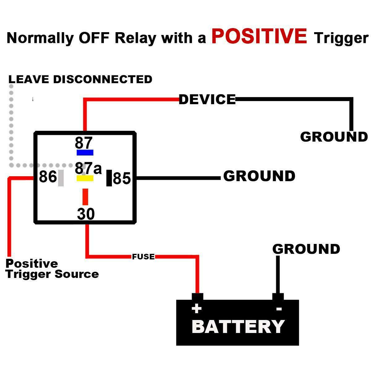 Universal 12V Relay