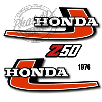 Z50 1972-1978 Tank Decals or Side Decals (not a kit)