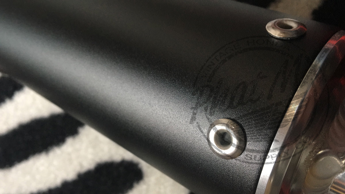 Z50 Matte Black Exhaust K0-K2 1969-1971