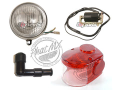 CT70 electrical from tail light to headlight