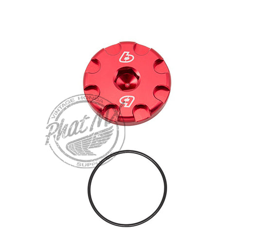 KLX110 Oil Fill Cap Red