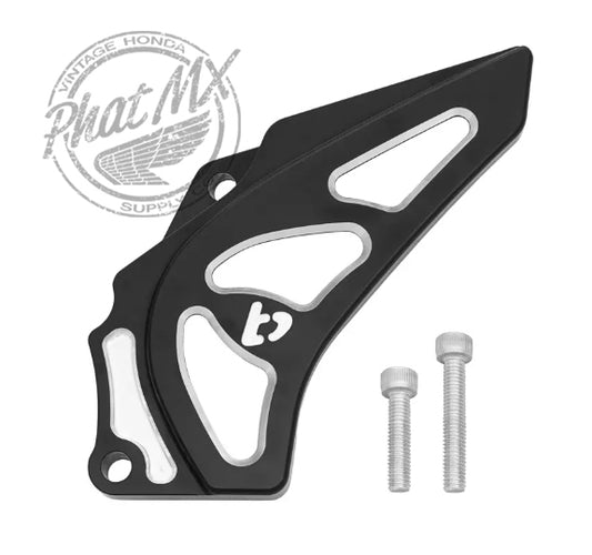 KLX140 Billet Sprocket Cover Black