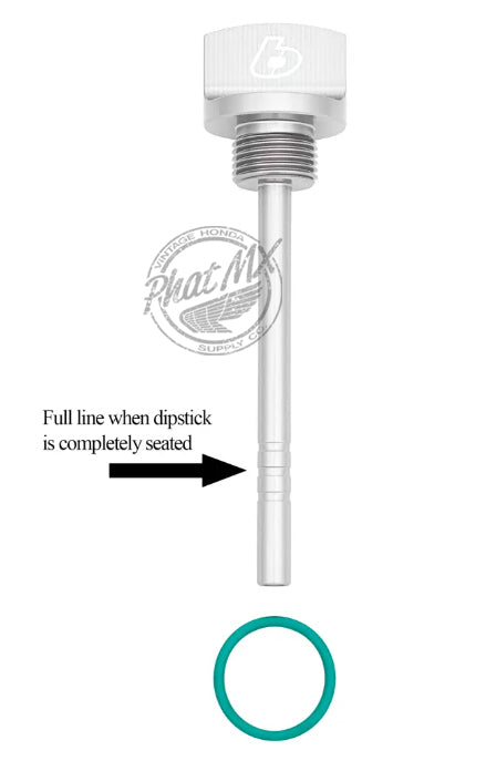 KLX140 Silver Billet Dip Stick