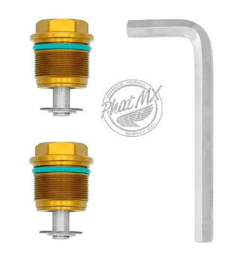CRF110 Fork Pre Load Cap Gold