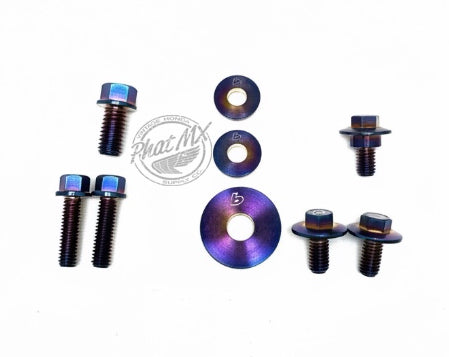 CRF110 Ti Bolt Kit (Tank & Plastic)
