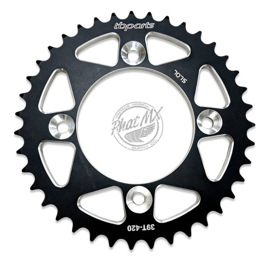 39T Black CNC CRF110 Rear Sprocket