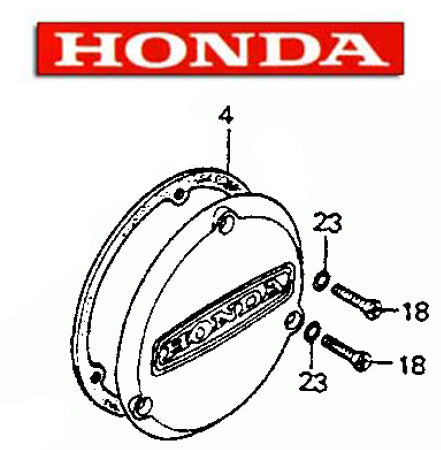 CT90 Stator Cover Screws (x3)