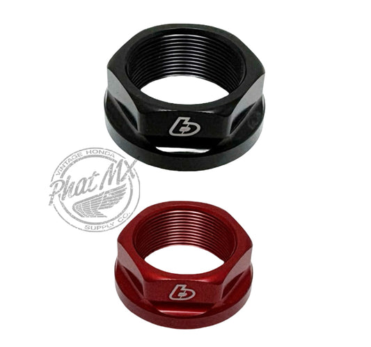 TBParts Steering Stem Nut Red or Black