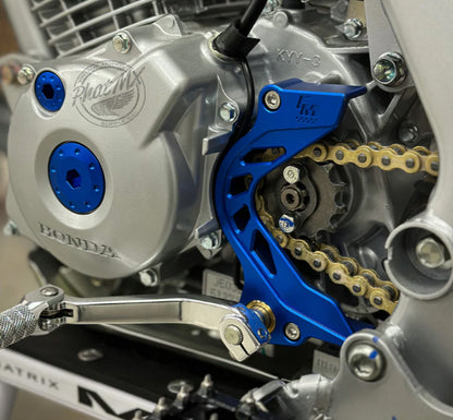 FM CRF125 Shift Brace & Sprocket Guard