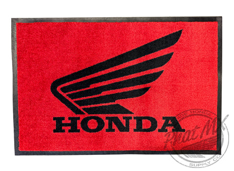 Red Honda Door Mat