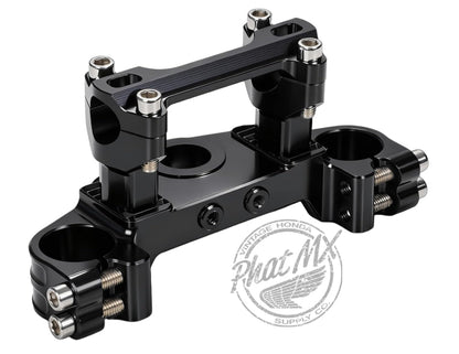 PMX TTR110 Aluminum Top Triple Clamp Black