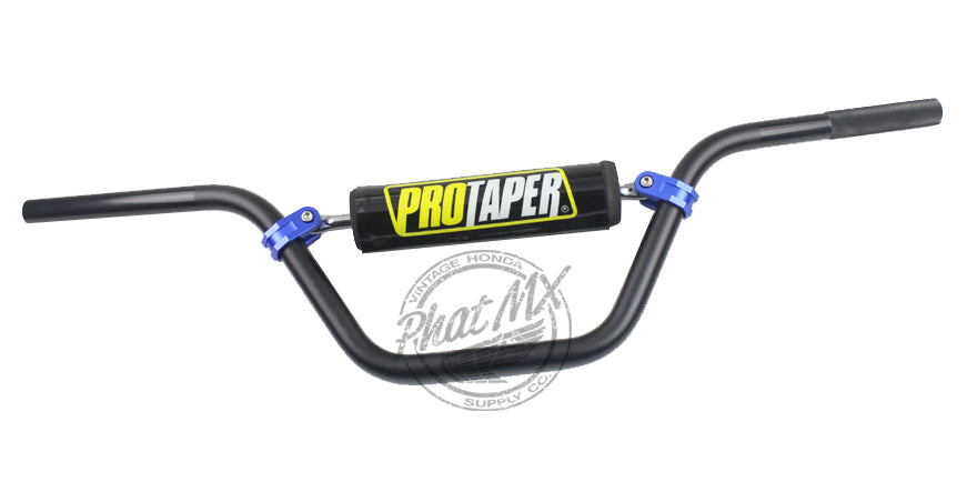 Pro Taper Style Bars Black w/ Blue