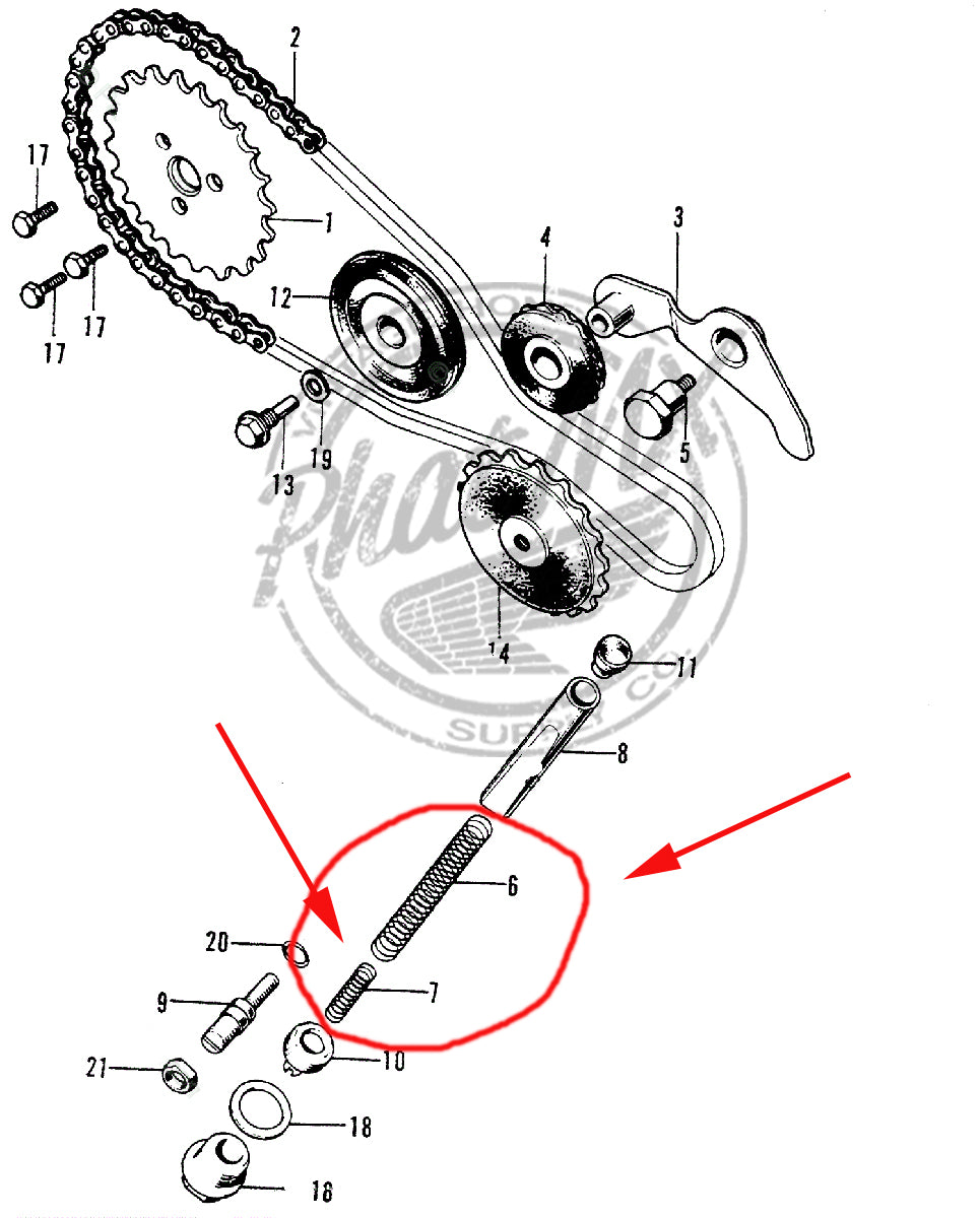 Cam Tensioner Springs (2)