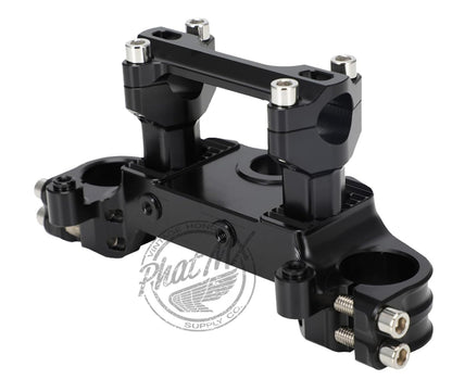 (temp sold out) PMX CRF110 Aluminum Top Triple Clamp Black