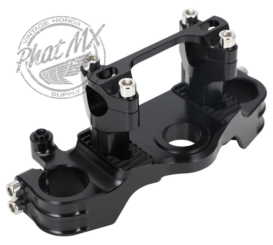 (temp sold out) PMX CRF110 Aluminum Top Triple Clamp Black