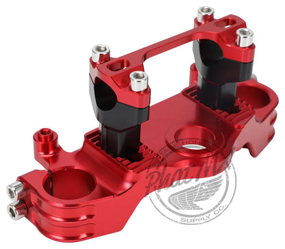 PMX CRF110 Aluminum Top Triple Clamp Red