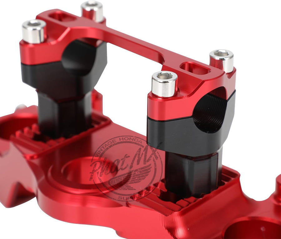 PMX CRF110 Aluminum Top Triple Clamp Red