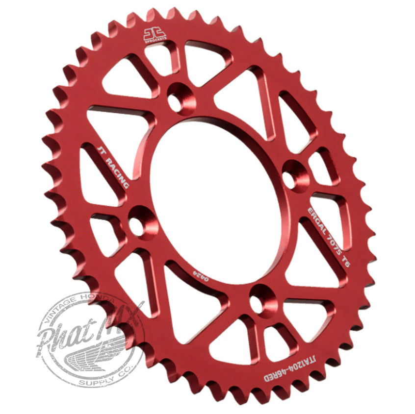 CRF125F 49T Red Aluminum Sprocket