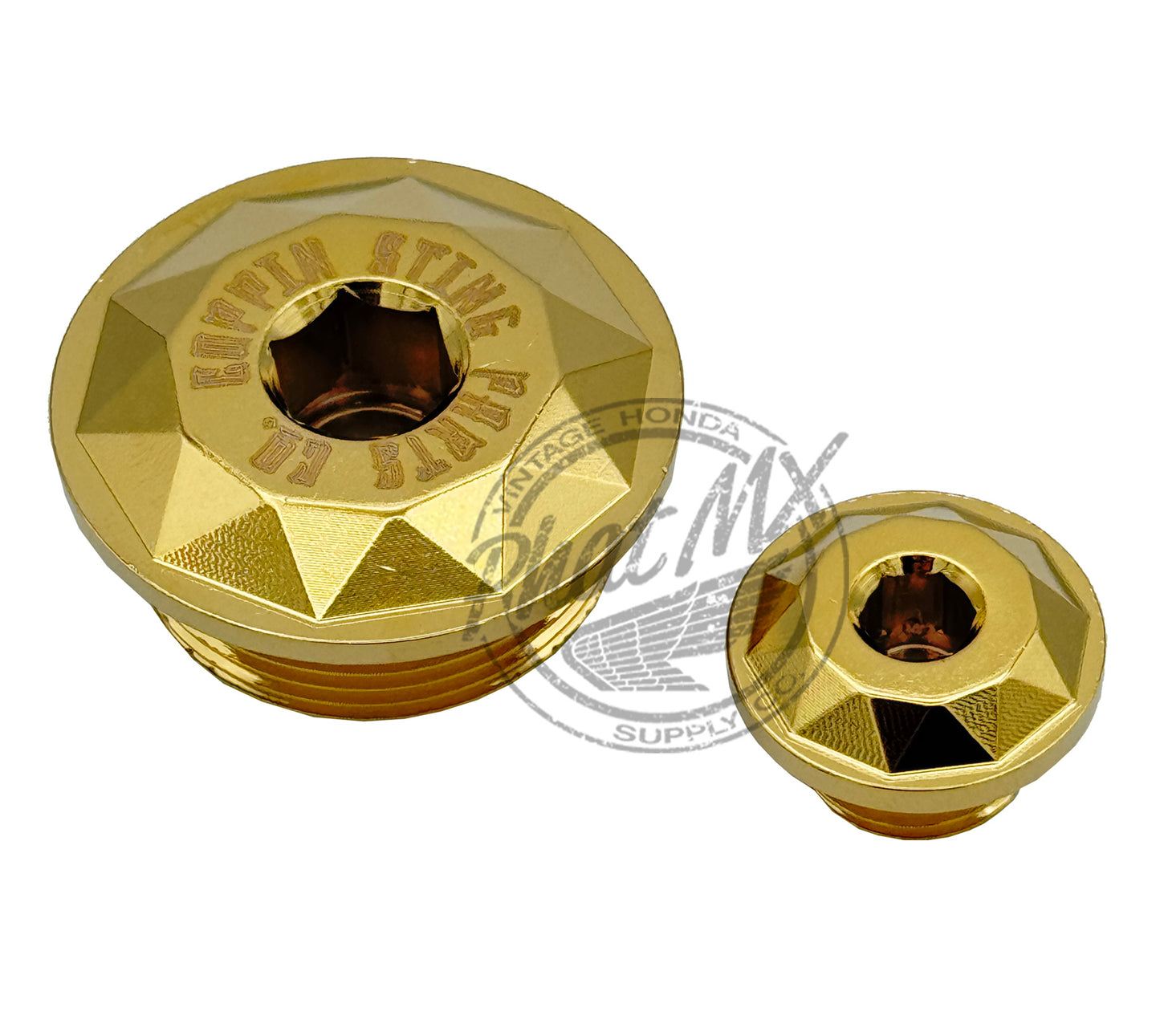 CRF110 Billet Motor Plugs Coppin Sting