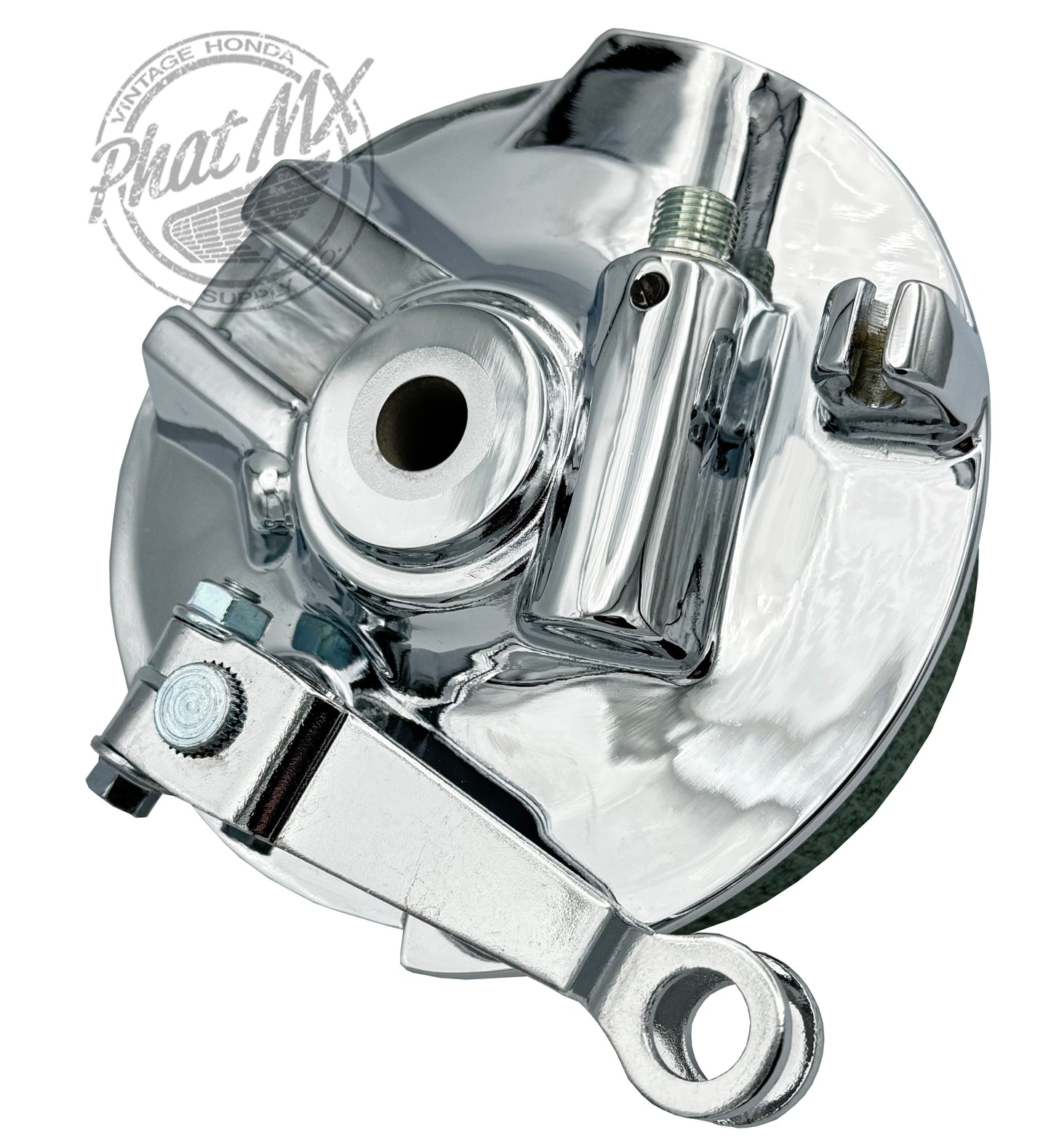 CT70 Chrome Brake Panel Kit (F&R)