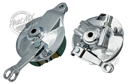 CT70 Chrome Brake Panel Kit (F&R)