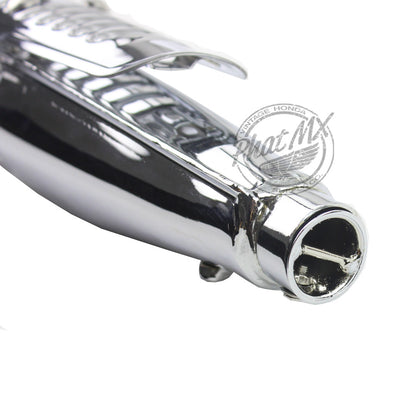 CT70 Chrome Reproduction Muffler (69-71)