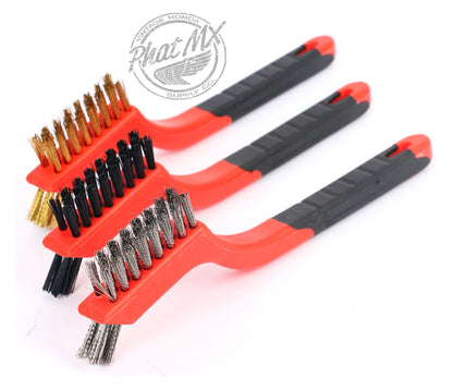 3 Piece Wire Brush Set