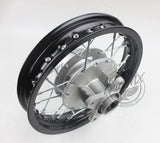 10" XR50 / CRF50 Wheel Set Black