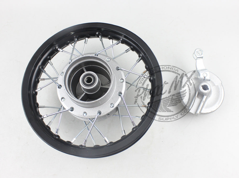 10" XR50 / CRF50 Wheel Set Black