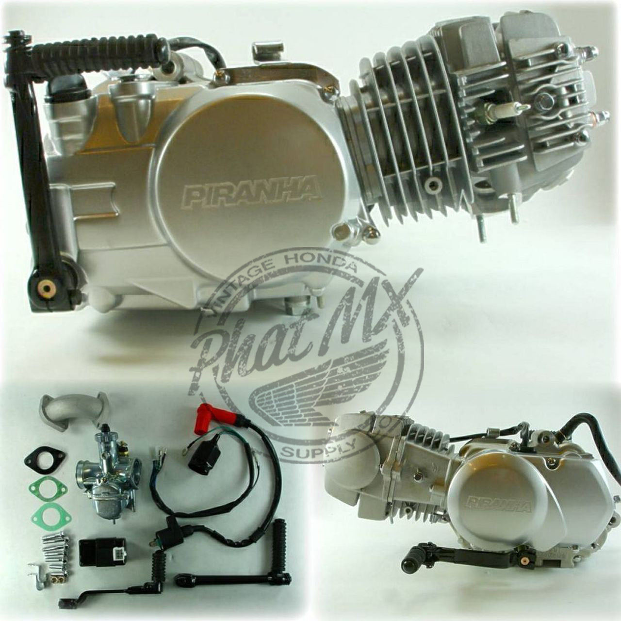 125cc Manual Clutch Complete Motor