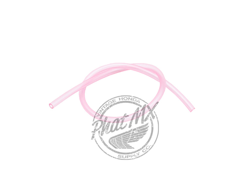 (temp sold out) Carb Drain Line Clear / Pink