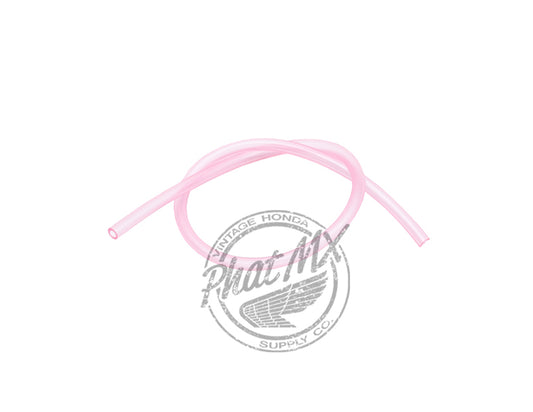 (temp sold out) Carb Drain Line Clear / Pink